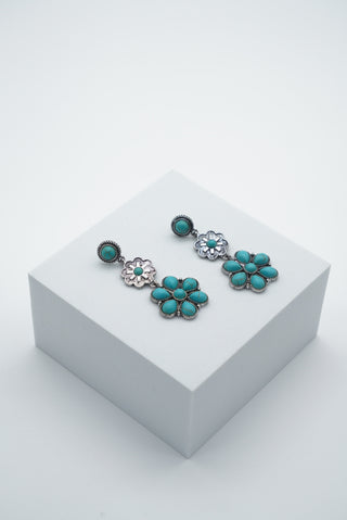 “Charlotte” Turquoise Earrings