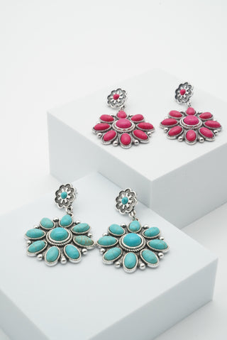 “Ava” Turquoise Earrings