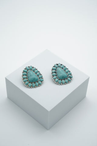 "Haylo" Turquoise Earrings