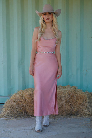 "Naomi" Blush Pink Dress