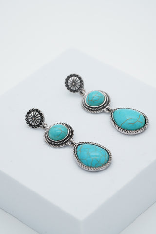 Turquoise Drop Earrings