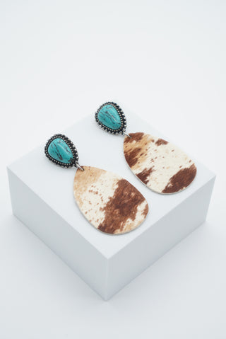 "Ruth" Turquoise Earrings