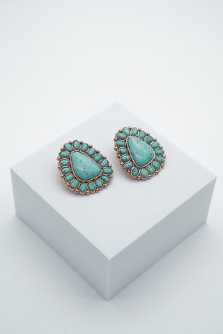 "Cheyenne" Turquoise Clusters